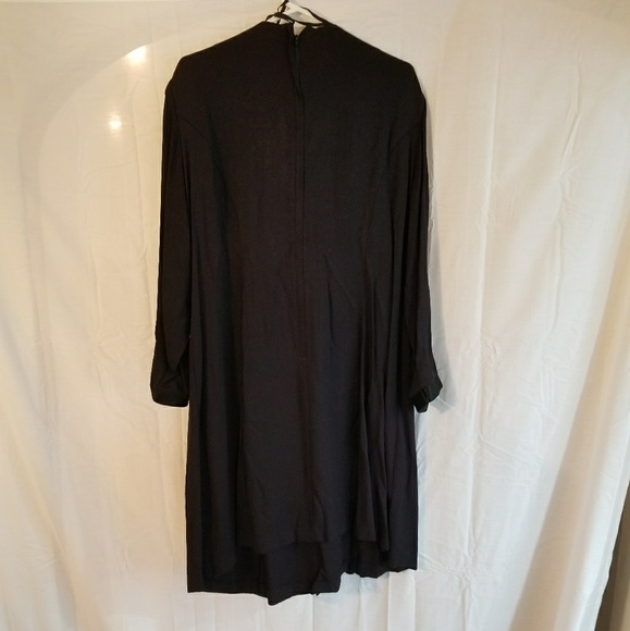 Vintage Black Jacket with built in top - Picture 2 of 3